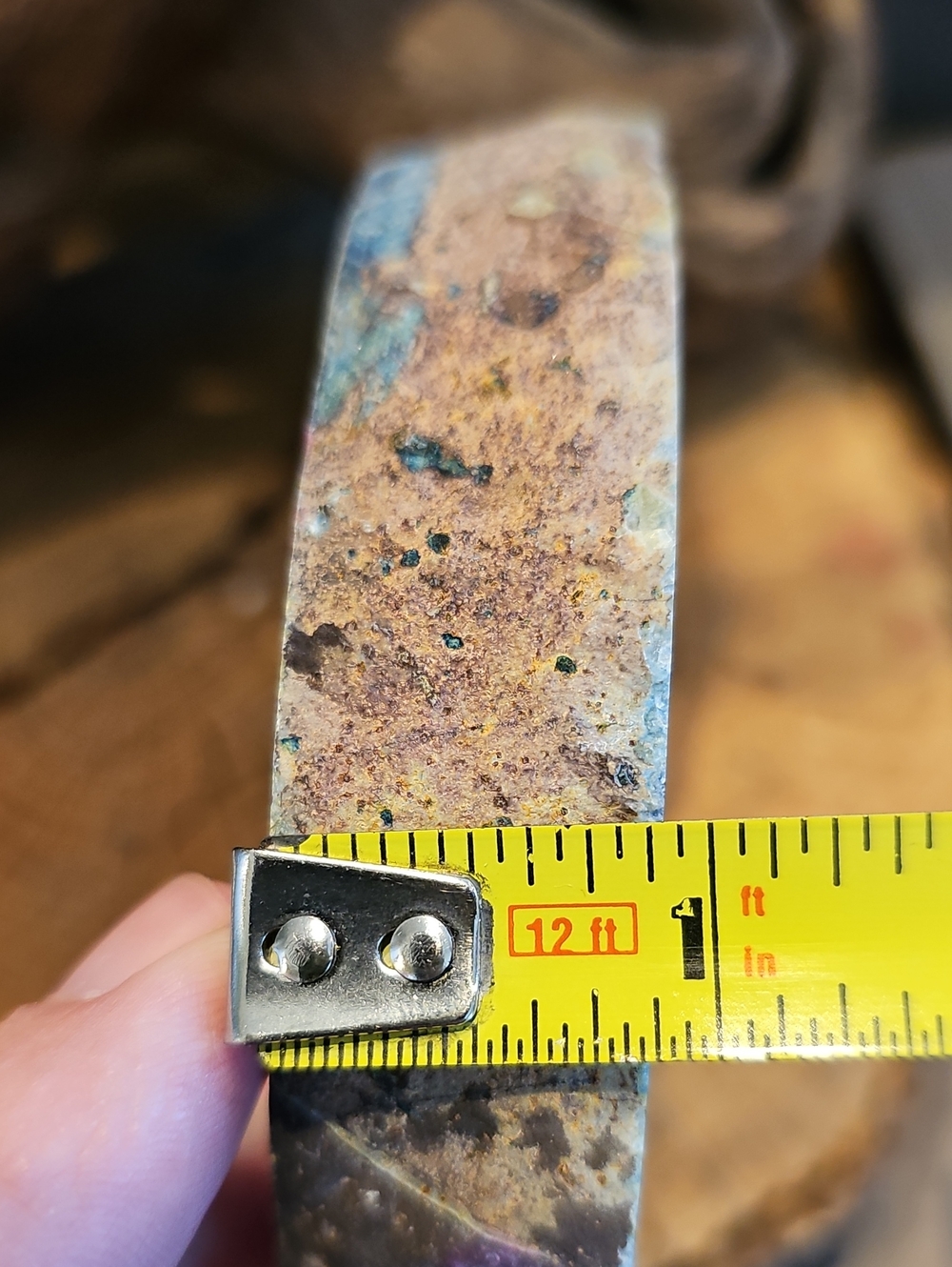 Blue Agate Geode Decorative Slice - Home Accent - Picture 6 of 7